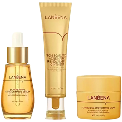 Lanbena Tcm Scar Removal Set - 3pcs (Combo) image