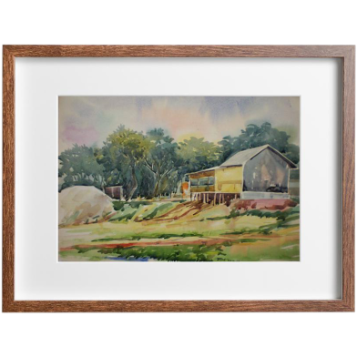 Landscape Watercolor - (27x20)inches image