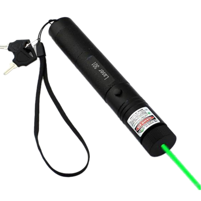 Laser Pointer Rechargeable Green Adjustable Burn Match image