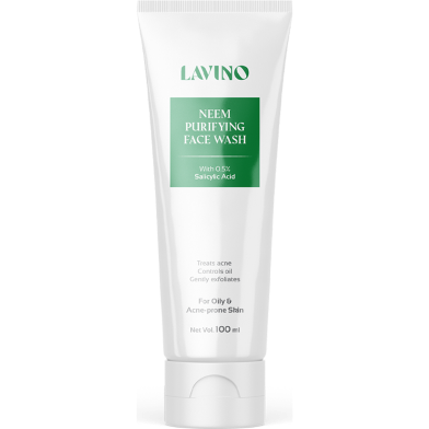 Lavino Neem Purifying Face Wash With 0.5 Percent Salicylic Acid 100 ml image