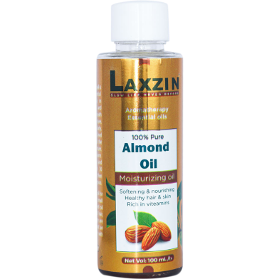 Laxzin 100 Percent Pure Almond Oil Dash 100ml image