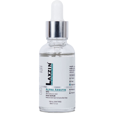 Laxzin Alpha Arbutin 02 percent With Hyaluronic Acid Serum-30ml image