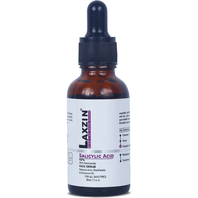 Laxzin Salicylic Acid 02 percent plus Niacinamide Face Serum-30ml image