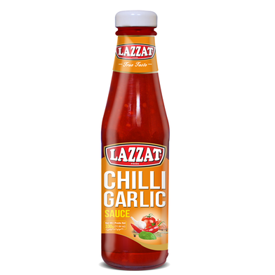Lazzat Chilli Garlic Sauce 330 gm image