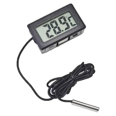 LCD Digital Thermometer Temperature Sensor Fridge Freezer Probe For Aquarium Refrigerator image