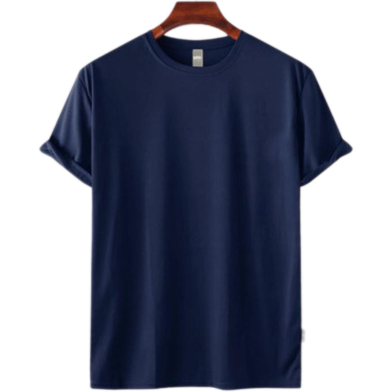 Leebas Blank Tshirt-Navy Blue image