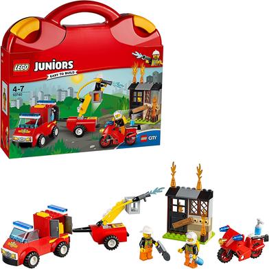 Lego 10740 Juniors Fire Patrol Suitcase image
