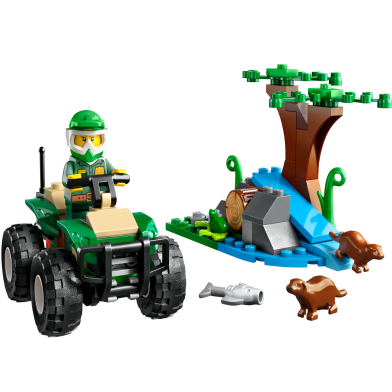 Lego 60394 Atv and Otter Habitat image