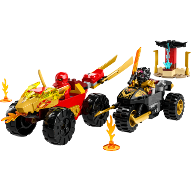 Lego 71789 Kai and Ras's Car and Bike Battle image