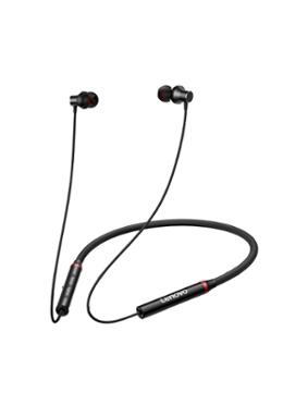 Lenovo HE05X Wireless In-ear Neckband Bluetooth Earphones - Black image