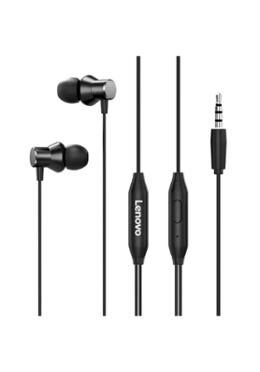 Lenovo HF130 Wired In Ear Headphones - Black image