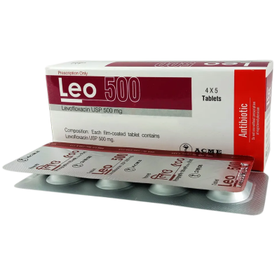 Leo 500mg Tablet 4's Strip image