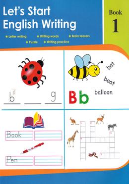 Let's Start English Writing -1 (Kg/Class-1) image
