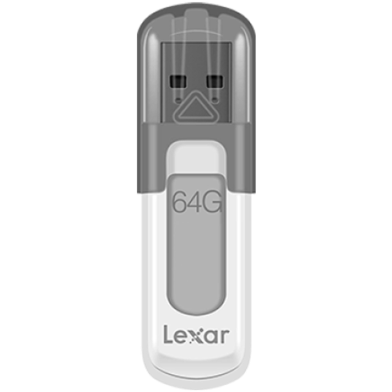 Lexar JumpDrive V100 64GB USB 3.0 Pen Drive image