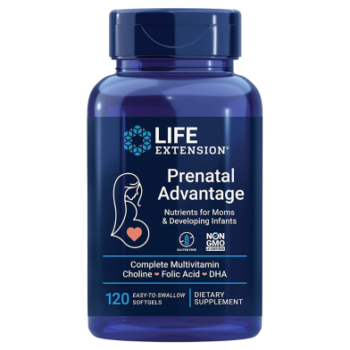 Life Extention Prenatal Advantage Easy To Swallow - 120 Softgels image