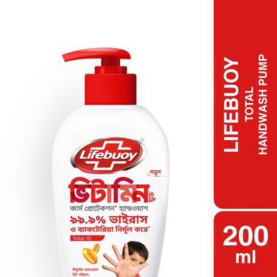 Lifebuoy Handwash Total Pump 200 Ml image