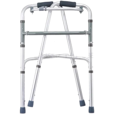 Light Weight Height Adjustable Foldable Walker For Old Age people Patients Men Women And Adults image