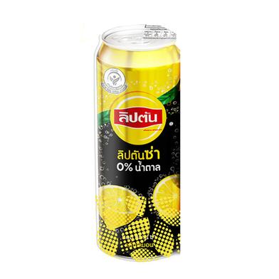 Lipton Lemon Flavor 0 parsen Suger Soft Drink Can 325 ml image