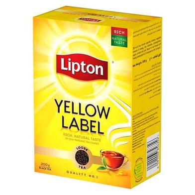 Lipton Yellow Label Black Tea 200gm (UAE) - 131700968 image