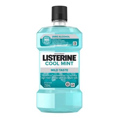 Listerine Cool Mint Zero Alcohol Mouthwash 250 ml - (Thailand) image