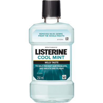 Listerine Cool mint Mild Taste Mouthwash 250 ml image