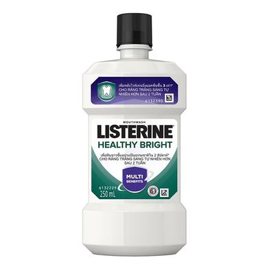 Listerine Healthy B. Natural Lemon and Salt Mouthwash 250 ml (Thailand) image