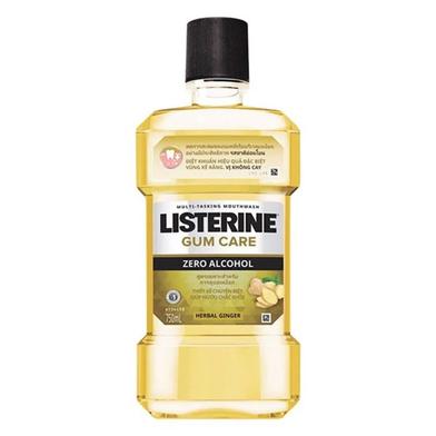Listerine Herbal Ginger Gum C. Zero Alcohol Mouthwash 750 ml (Thailand) image