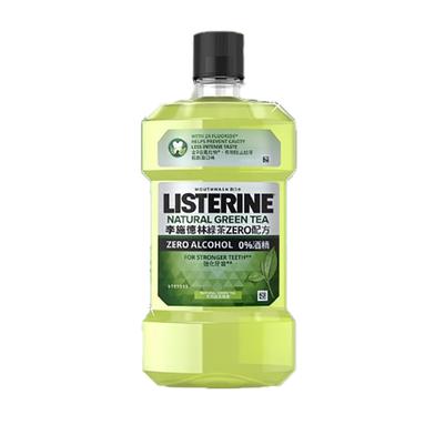 Listerine Natural Green Tea Zero Alcohol Mouthwash 500 ml (Thailand) image