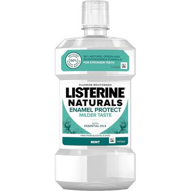 Listerine Naturals Prot. De E Sabor S Menta Mouthwash 500 ml (UAE) image