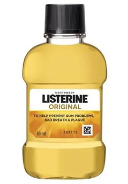 Listerine Original Liquid Mouthwash (80ml) image