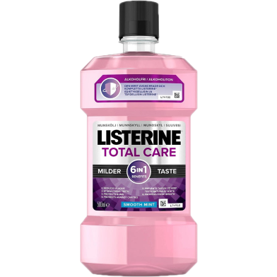 Listerine Total Care M. 6in1 T. Smooth Mint Mouthwash 500 ml image