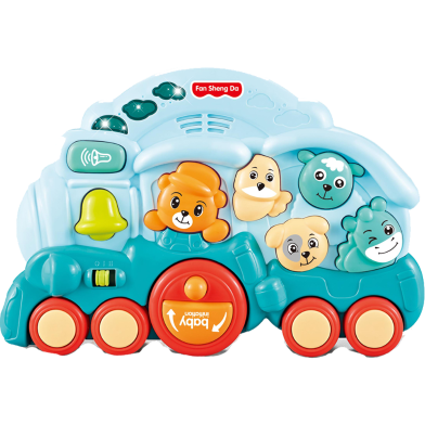 Little Angel Baby Activity Animal Train Toy Baby Toys image
