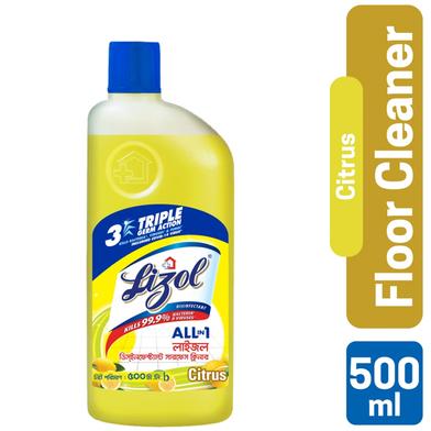 Lizol Floor Cleaner 500ml Citrus image