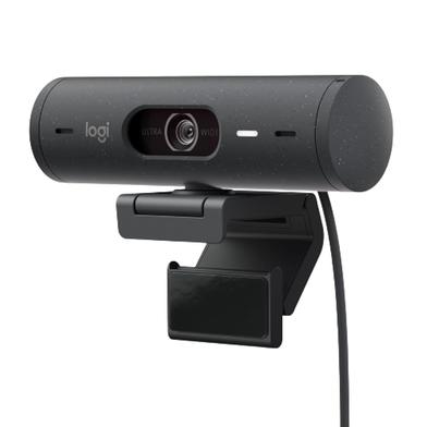 Logitech BRIO 500 Full HD 1080p 4MP Auto-Framing Webcam – Black Color image