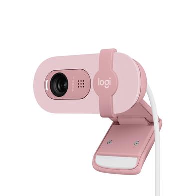 Logitech Brio 100 Full HD Privacy Shutter Webcam – Rose Color image