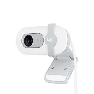 Logitech Brio 100 Full HD Privacy Shutter Webcam – Off-White Color image