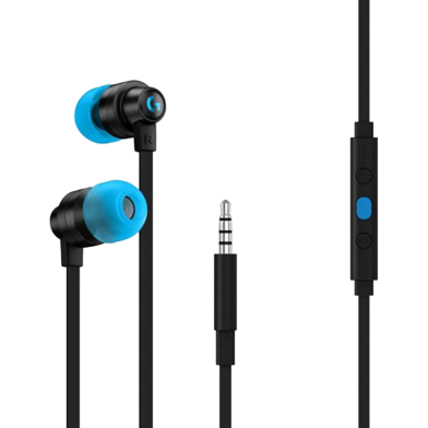 Logitech G333 In-Ear Wired Gaming Earphone Black image