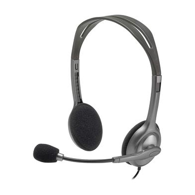 Logitech H110 Stereo Headset Black image