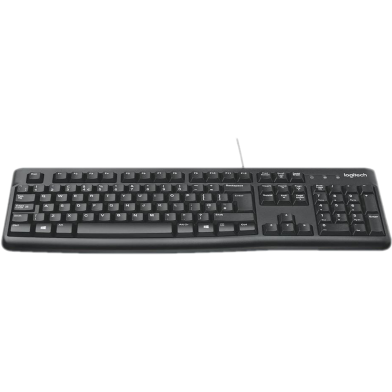 Logitech K120 USB Keyboard With Bangla – Black Color image