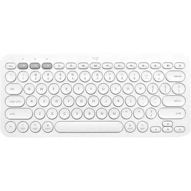 Logitech K380 Bluetooth Multi-Device Keyboard – White Color image