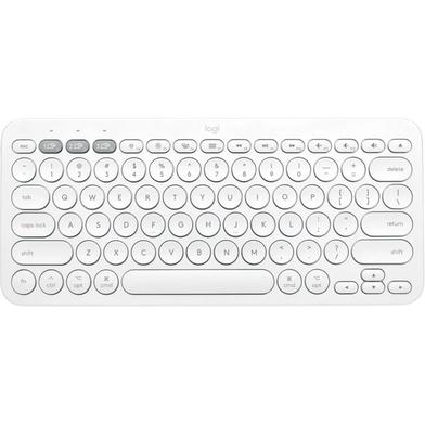 Logitech K380 Bluetooth Multi-Device Keyboard – White Color image