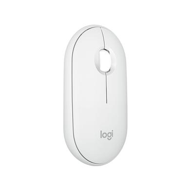 Logitech M350s Pebble Mouse 2 Bluetooth Mouse Tonal White image