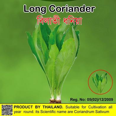 Naomi Seed Long Coriander Bilati - 1 gm image