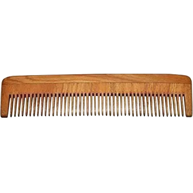 Long Shape Wooden Hair Combs - 1 pcs image
