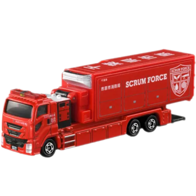Long Tomica No.121-3 Ichihara City Fire Vehicle Scrum Force image