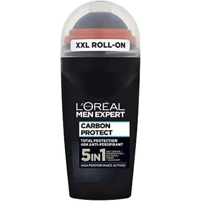 Loreal Carbon Protect 5 in 1 Men Expert Roll On 50 ml (UAE) - 139701668 image