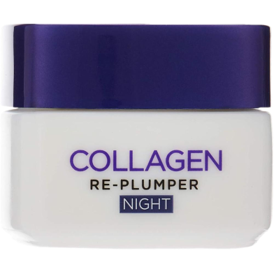 Loreal Collagene Re-Plumper Night Cream 50 ml image