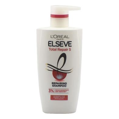 Loreal Elseve Total Repair 5 Shampoo Pump 450 ml (Thailand) image