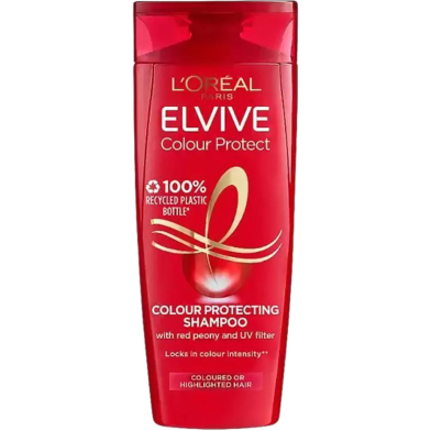 Loreal Elvive Colour Protect Caring Shampoo - 400ml image