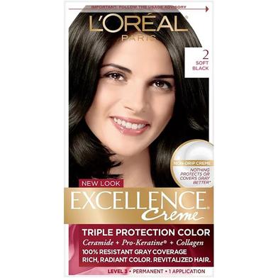 Loreal Excellence Creme 2.0 Noir Intense Hair Color (UAE) image